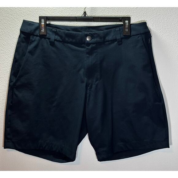 Lululemon Commission Classic Fit Short 9” Navy Blue Size 33 - Picture 1 of 7